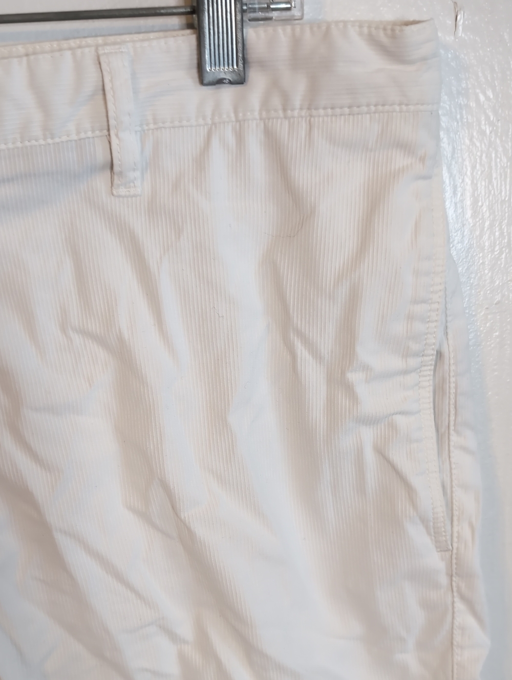 Burberry Military White Chino Shorts mens 34 - Picture 2 of 11
